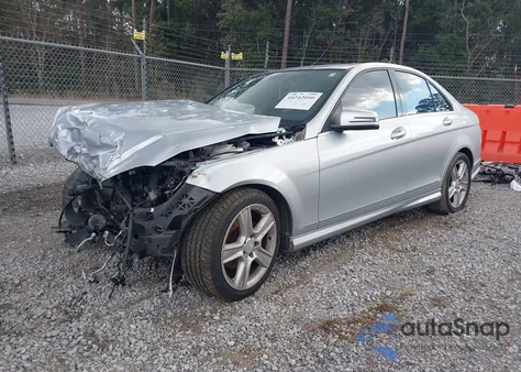2011 Mercedes-Benz C 300 Luxury/Sport from USA, damaged, VIN WDDGF5EB4BA493897
